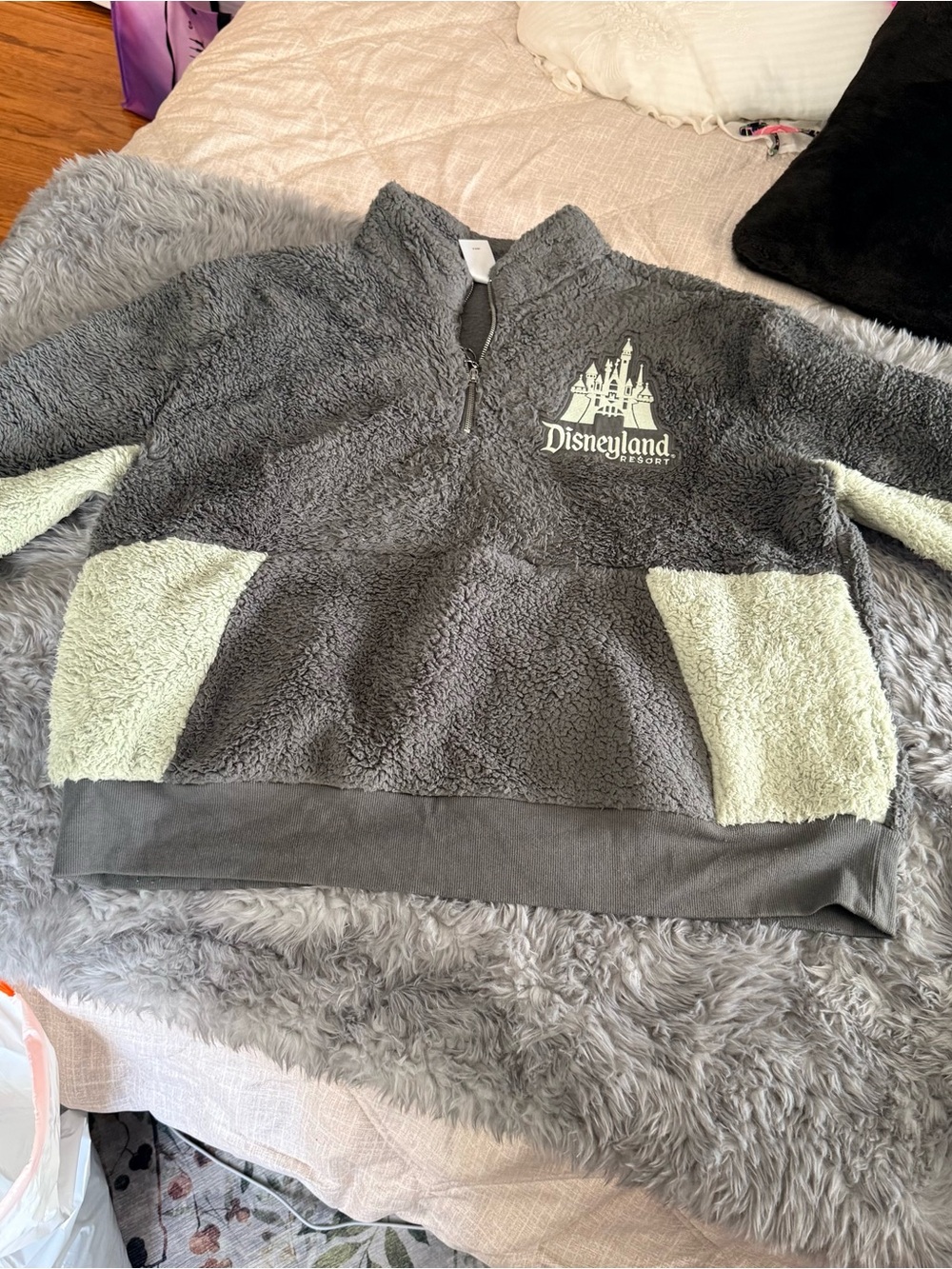 Disneyland Sherpa Half Zip